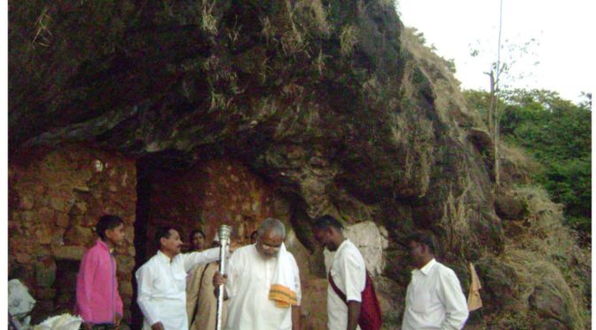 AANAND VAN BHUVAN(आनंद वन भुवन) aka Shivthar ghal ,Samarth Ramdas's early abode located at Ramdas Pathar where he wrote his early literary works