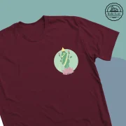 Serene Karveer Nivasini Mahalaxmi Tee for Daily and Shubh Occasions Pocket PRINT