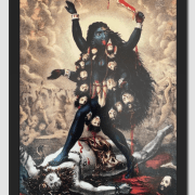 काली माँ – Kali The Mother | BIG Frame 24×18 inches (61X45 cms.) Black Framed  Poster