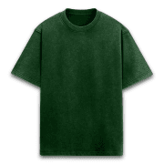 Acid Washed BOTTLE Green Oversized T shirts