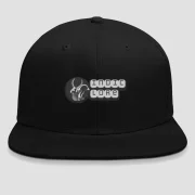 Embroided Snapback Cap – Hip Hop Hat, Flat-Brimmed Rock Cap, Adjustable Unisex