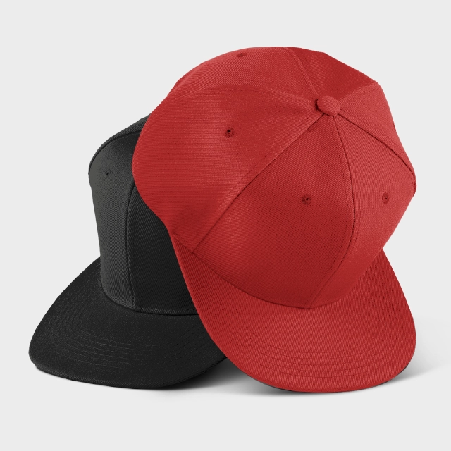 Embroided Snapback Cap – Hip Hop Hat, Flat-Brimmed Rock Cap, Adjustable Unisex