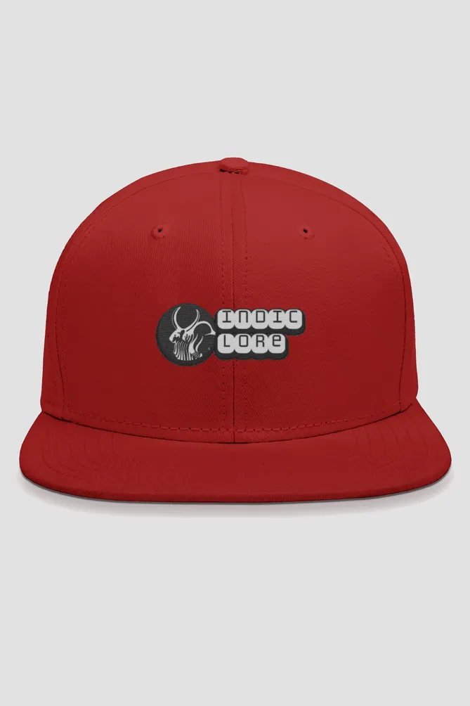 Embroided Snapback Cap – Hip Hop Hat, Flat-Brimmed Rock Cap, Adjustable Unisex