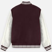 IndicLore Varsity/Lettermen Jacket – Unisex 300 GSM Cotton, Ribbed Hem & Collars, Pre-Shrunk, Sizes XS-3XL