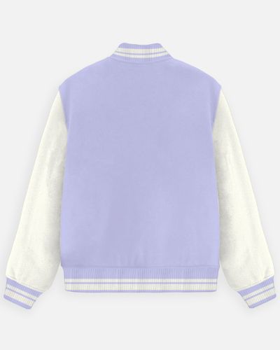 IndicLore Varsity/Lettermen Jacket – Unisex 300 GSM Cotton, Ribbed Hem & Collars, Pre-Shrunk, Sizes XS-3XL