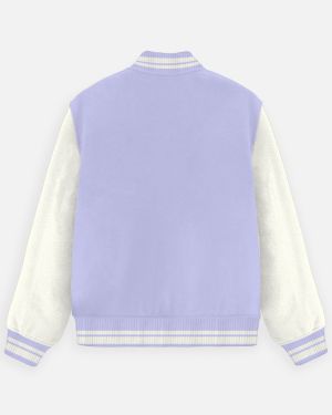 IndicLore Varsity/Lettermen Jacket – Unisex 300 GSM Cotton, Ribbed Hem & Collars, Pre-Shrunk, Sizes XS-3XL