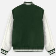 IndicLore Varsity/Lettermen Jacket – Unisex 300 GSM Cotton, Ribbed Hem & Collars, Pre-Shrunk, Sizes XS-3XL