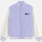 IndicLore Varsity/Lettermen Jacket – Unisex 300 GSM Cotton, Ribbed Hem & Collars, Pre-Shrunk, Sizes XS-3XL