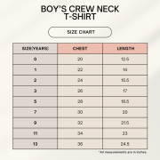 Boy’s Crew Neck T-Shirt