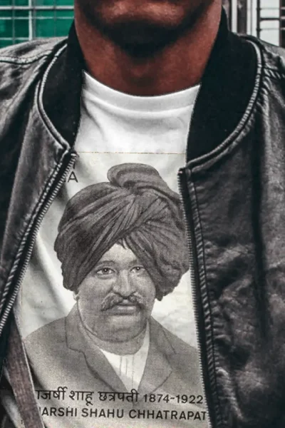 Chatrapati Shahu maharaj Cotton T shirt by IndicLore